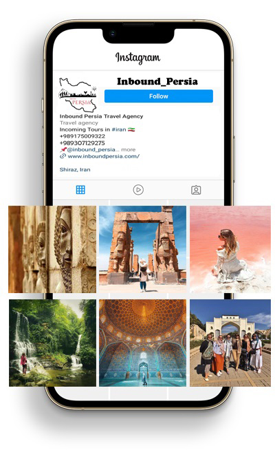 Follow us on Instagram. Inbound Persia Travel Agency.