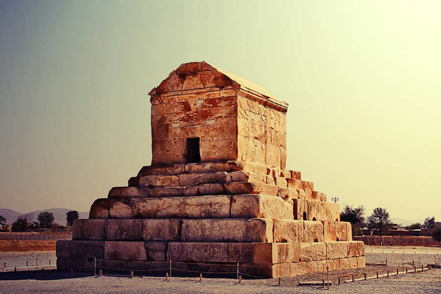 Tour to Pasargadae . Shiraz Iran.