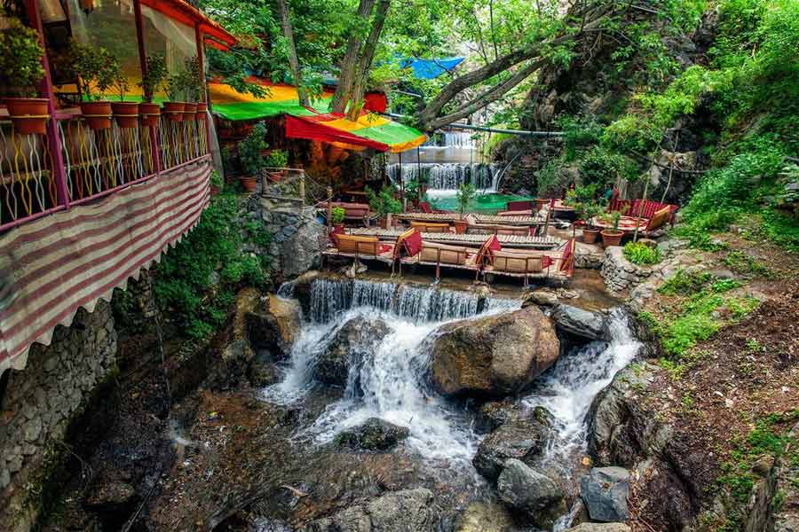 Tour to Darband Village , Tehran Iran