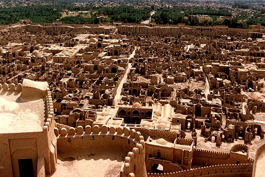 Tour to Bam Citadel , Kerman Iran