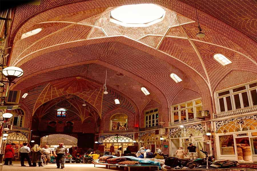 Tour to Qazvin , Qazvin Bazaar.