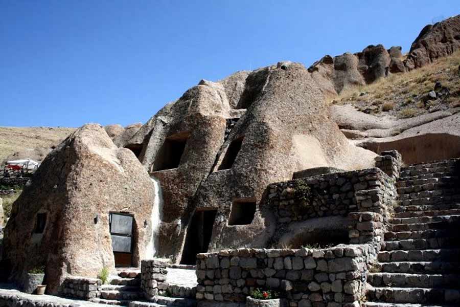 Tour to Kandovan village , Tabriz , Iran