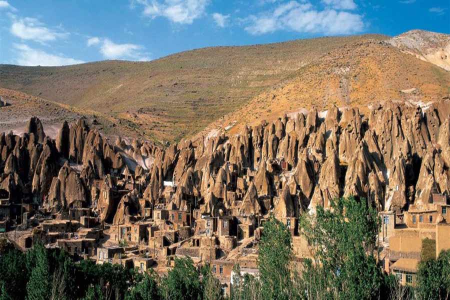 Tour to Kandovan village , Tabriz , Iran