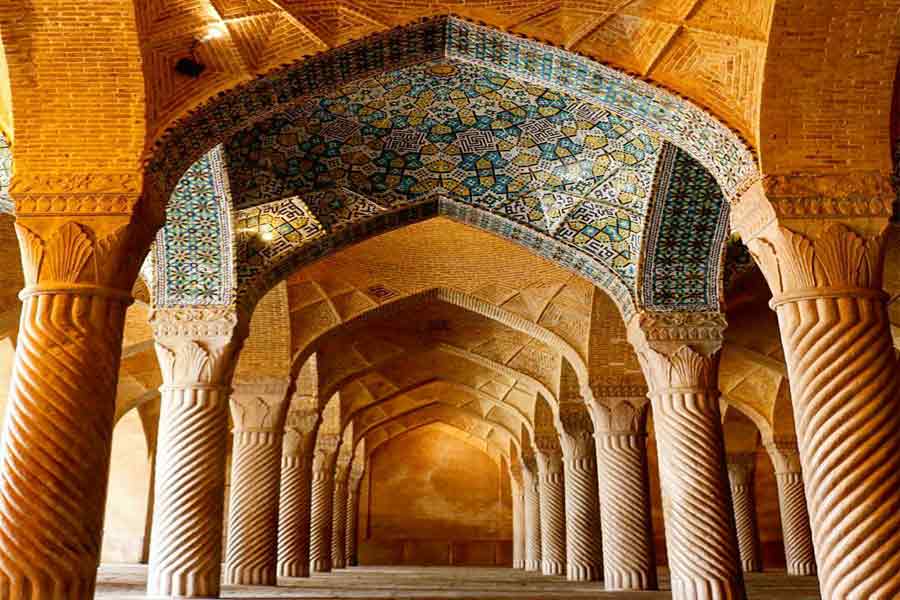 Tour to Vakil Mosque . Shiraz Iran