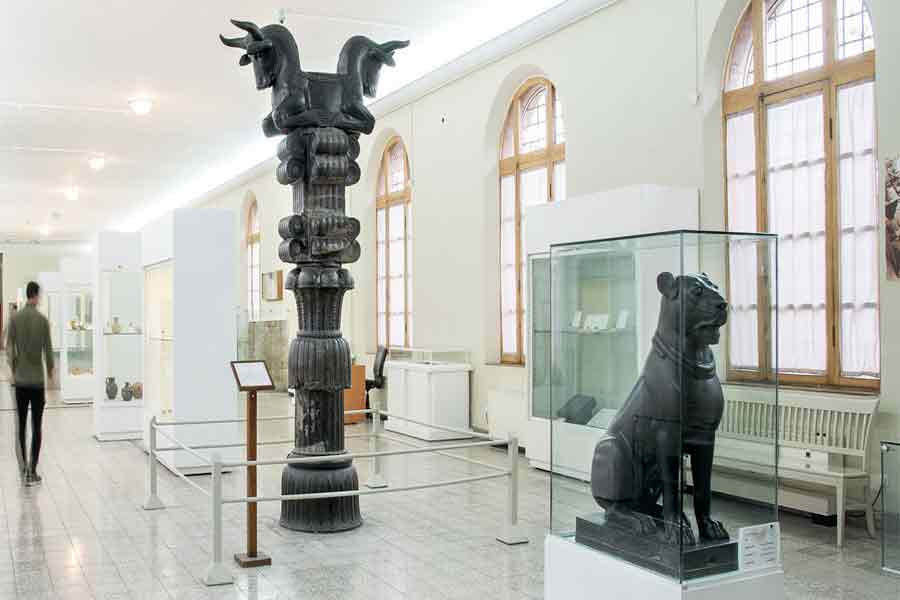 Tour to Iran national museum . Inbound Persia Travel Agency