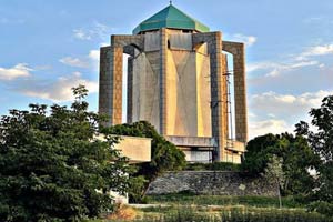 Tour to Baba Taher Tomb . Hamedan , Iran
