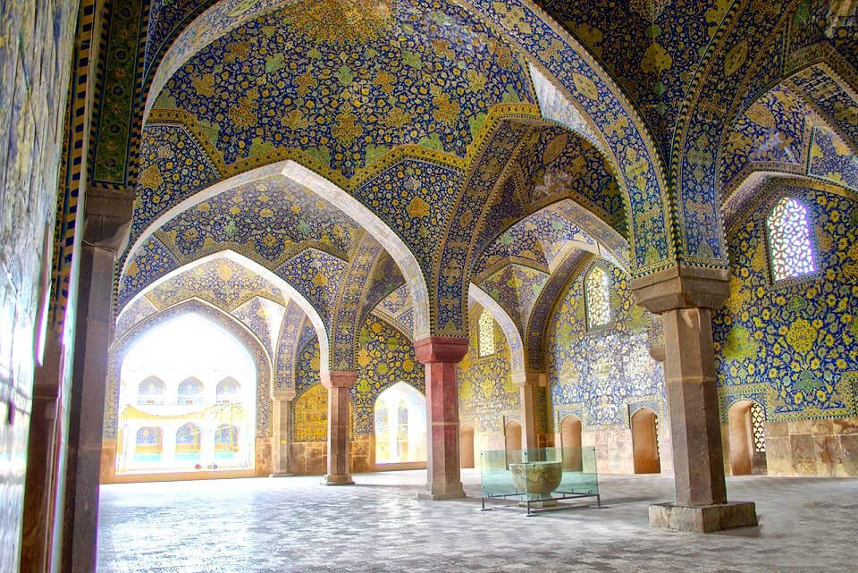 Tour to shah Mosque , Isfahan Iran . Inbound Persia Travel Agency