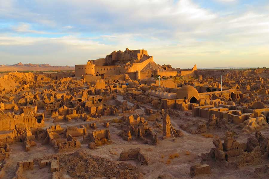 Tour to Bam Citadel , Kerman Iran