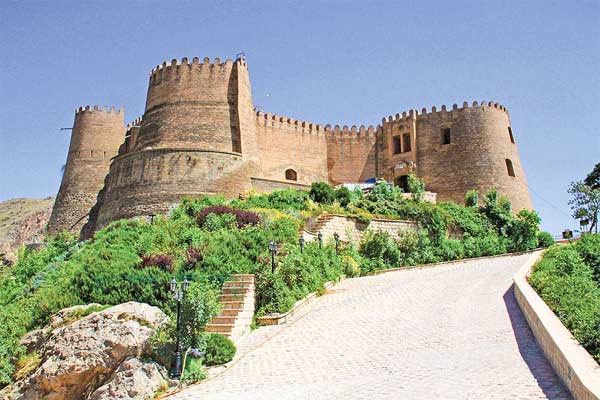 Tour to Falak- Ol Aflak, Lorestan , Iran. Inbound Persia Travel Agency.