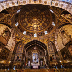 Tour to vank cathedral church , Isfahan , Iran. Inbound Persia Travel Agency